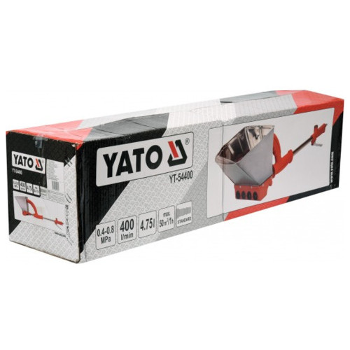 Ківш пневматичний для штукатурки Yato 4.5л 4-8 бар (YT-54400) фото №4