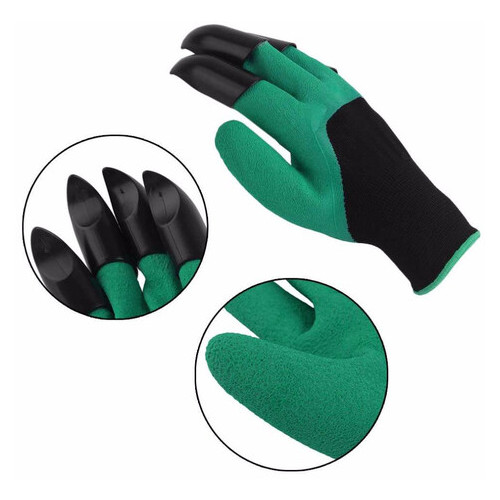 Садові рукавички Supretto Garden Genie Gloves зелений фото №5
