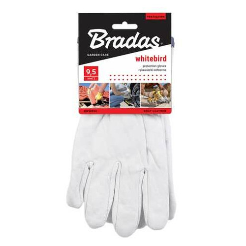 Захисні рукавички Bradas із козячої шкіри зі світлою підкладкою Whitebird (RWWB95) фото №2