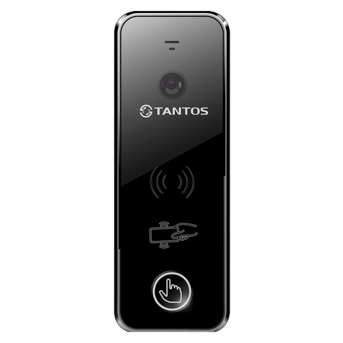 Відеодомофон кольоровий Tantos iPanel 2 WG black фото №1