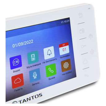 Відеодомофон Tantos Prime HD 7 (Білий) фото №5