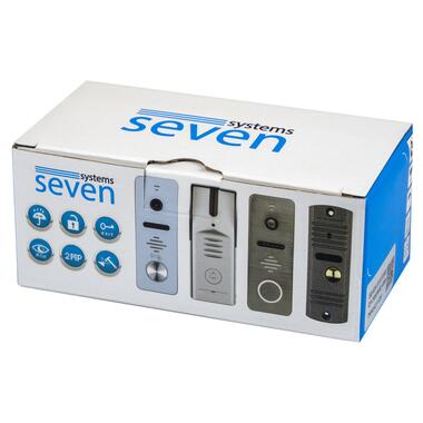 Виклична панель домофону SEVEN CP-7507 FHD silver фото №8