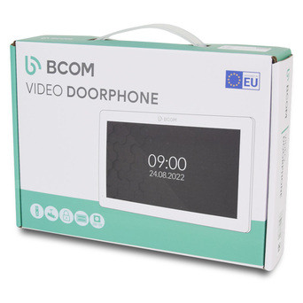 Відеодомофон 7 дюймів BCOM BD-780M Black з детектором руху та записом відео фото №5