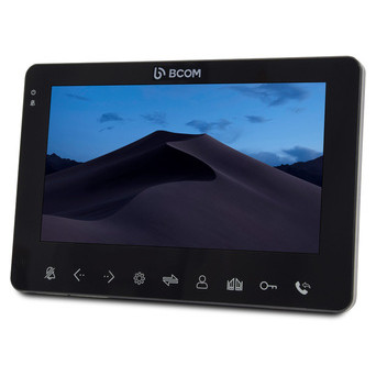 Відеодомофон 7 дюймів BCOM BD-780M Black з детектором руху та записом відео фото №4
