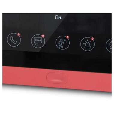 Комплект Wi-Fi відеодомофонa 7 BCOM BD-760FHD/T Red з підтримкою Tuya Smart + BT-400FHD Black фото №5