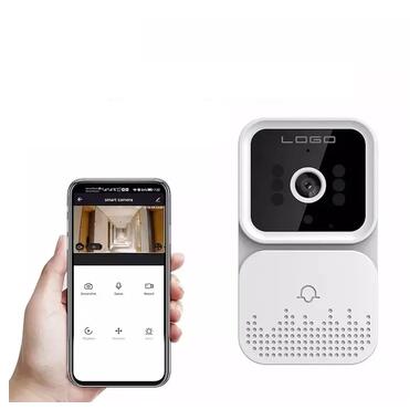 Бездротовий дверний відеодзвінок WiFi Smart Doorbell M6 (Білий) фото №5