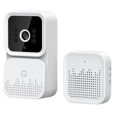 Бездротовий дверний відеодзвінок WiFi Smart Doorbell M6 (Білий) фото №1