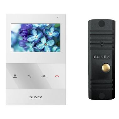 Комплект відеодомофону Slinex SQ-04(White)+ML-16НD(Black) фото №1