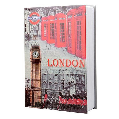 Книга-сейф Maxland MK 0791-3 Лондон фото №1
