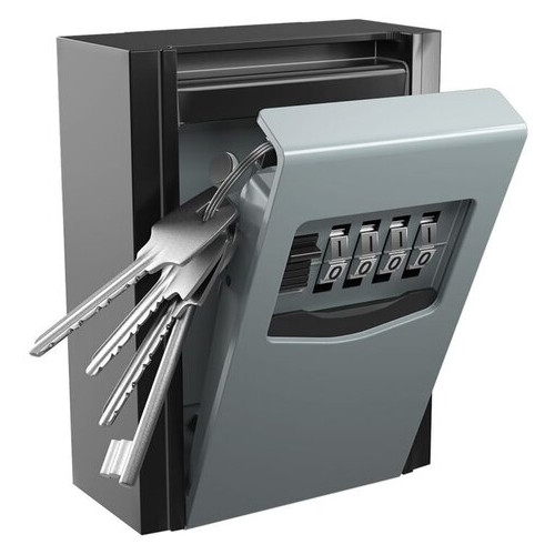 Міні сейф для ключів із кодовим замком та антивандальним металевим корпусом Badoo Security T10 (100700) фото №1