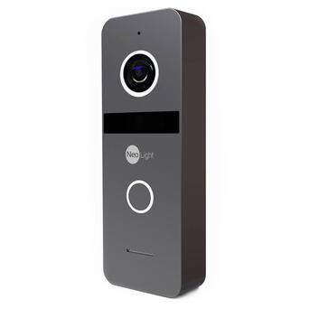 Комплект відеодомофона Neolight NeoKIT HD Pro Graphite: відеодомофон 7 з детектором руху і 2 Мп відеопанель фото №5