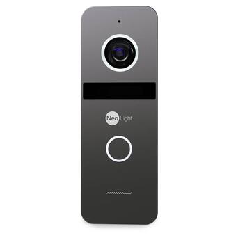 Комплект відеодомофона Neolight NeoKIT HD Pro Graphite: відеодомофон 7 з детектором руху і 2 Мп відеопанель фото №4