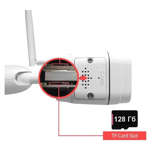 Wifi камера відеоспостереження бездротова вулична Zlink Q57 2 Мп HD 1080P додаток CamHI фото №5