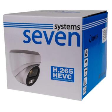 Камера видеонаблюдения SEVEN Systems IP7215PA-DL (2.8) white фото №8