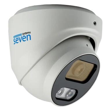 Камера видеонаблюдения SEVEN Systems IP7215PA-DL (2.8) white фото №2