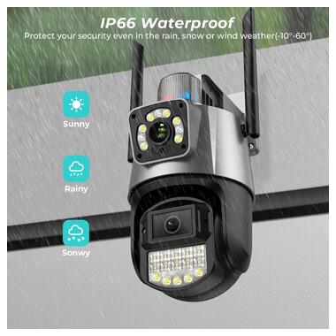 Уличная камера XPRO 8MP 4K IP Camera Outdoor WiFi PTZ (43912-_1343) фото №15