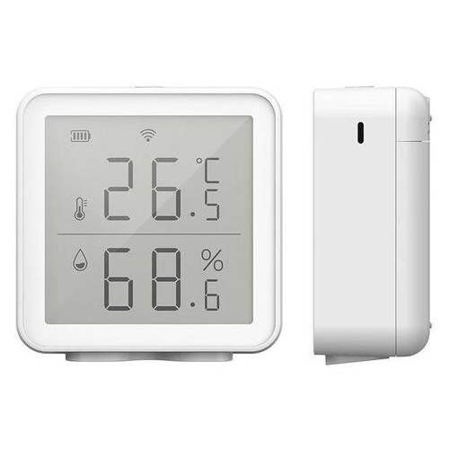 Wifi термометр гігрометр кімнатний з датчиком температури та вологості Nectronix TG-12w додаток Tuya фото №4