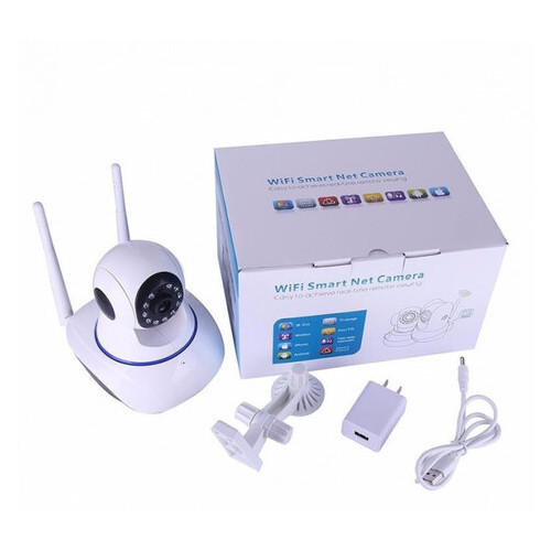 Бездротова IP-камера Wi-Fi V380 Q5 Plus Білий (YFGGCBB189FR0FNJ) фото №2