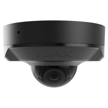 Камера відеоспостереження Ajax DomeCam Mini (5/4.0) black фото №1
