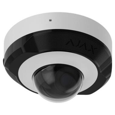 Камера відеоспостереження Ajax DomeCam Mini (5/4.0) white фото №3