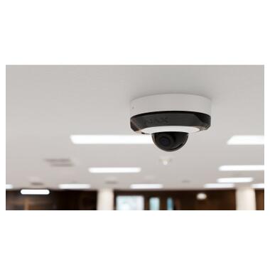 Камера відеоспостереження Ajax DomeCam Mini (8/2.8) white фото №8