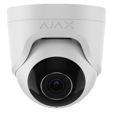 Камера відеоспостереження Ajax TurretCam (8/4.0) white фото №1