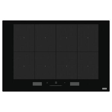 Варильна поверхня електрична Franke Mythos FMY 808 I FP BK чорне скло, 8 Flexi зон, Touch Slider, LCD дисплей (108.0613.588)  фото №1