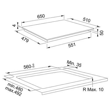 Варочная поверхность Franke FSM 654 I B BK (108.0606.107) фото №2