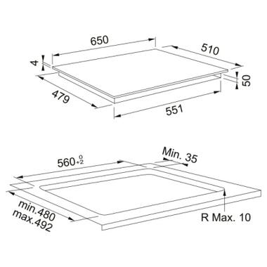 Варочная поверхность Franke FSM 654 I B BK (108.0606.108) фото №2