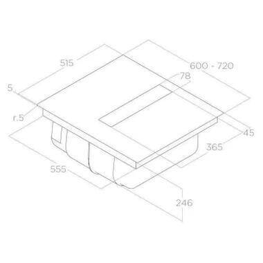 Варочная поверхность Elica NIKOLATESLA FIT RAW BR/A/72 фото №7