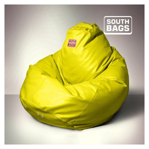 Кресло South Bags Груша XXL Желтая фото №1