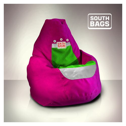 Кресло South Bags Груша Трхцветная Фиолетовая фото №1