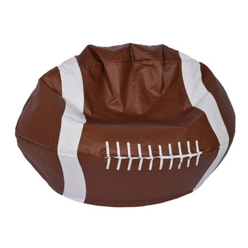 Кресло мешок Tia-Sport Мяч для регби коричневый (sm-0627) фото №1
