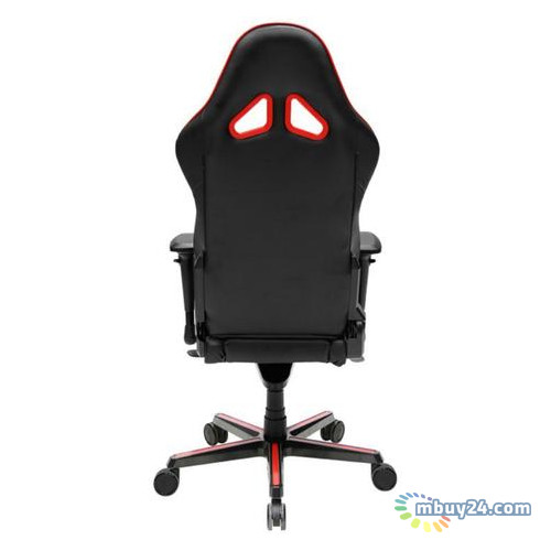 Кресло для геймеров DXRacer RACING OH/RV001/NR Черное/красные вставки фото №2