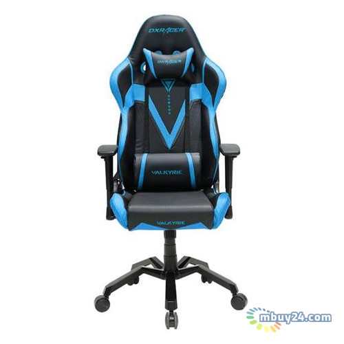 Кресло для геймеров DXRAcer Valkyrie OH/VB03/NB Black/Blue фото №1