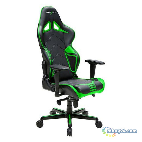 Кресло для геймеров DXRAcer Racing OH/RV131/NE Black/Green фото №5