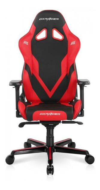 Крісло для геймерів DXRacer G Series D8200 чорно-червоне (GC-G001-NR-B2-NVF) фото №3