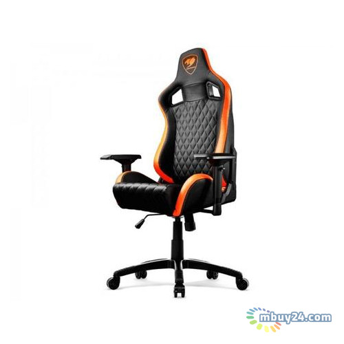 Крісло для геймерів Cougar Armor S Black-Orange фото №3