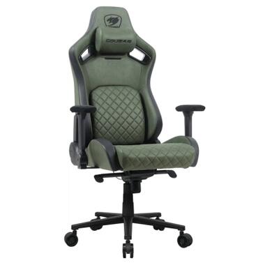 Кресло игровое Cougar Defensor S Navy Blue F Green (DEFENSOR S Army Green F) фото №2