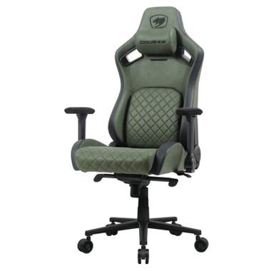 Кресло игровое Cougar Defensor S Navy Blue F Green (DEFENSOR S Army Green F) фото №3