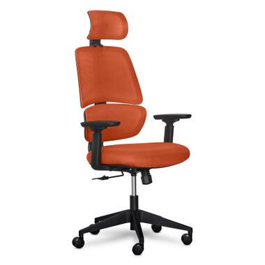 Офісне крісло Mealux Leo Air Orange (Y-543 KBY) фото №3