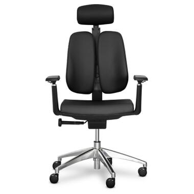 Офісне крісло Mealux Tempo Duo Black (Y-551 KB Duo) фото №2