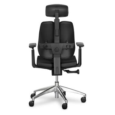Офісне крісло Mealux Tempo Duo Black (Y-551 KB Duo) фото №7