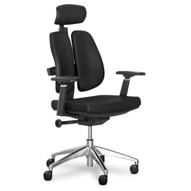 Офісне крісло Mealux Tempo Duo Black (Y-551 KB Duo) фото №3