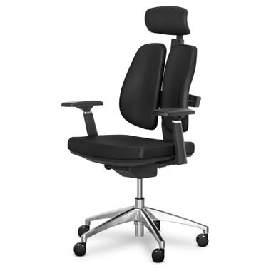 Офісне крісло Mealux Tempo Duo Black (Y-551 KB Duo) фото №1
