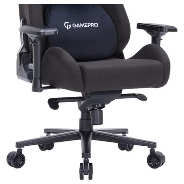 Кресло игровое GamePro GC900B Size XL Fabric Black (GC900B) фото №9