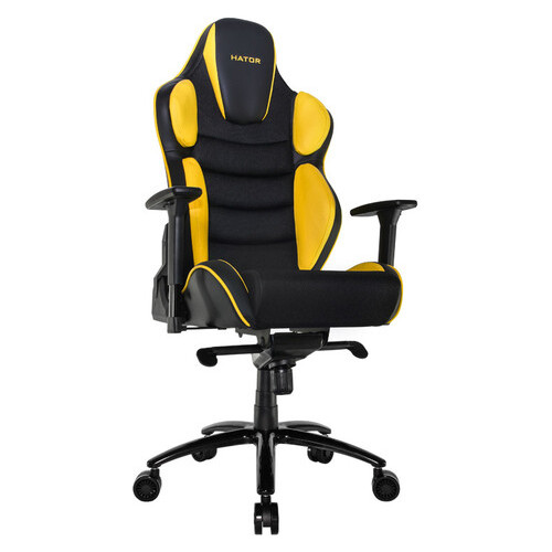 Кресло для геймеров Hator Hypersport V2 Black/Yellow (HTC-947) фото №3