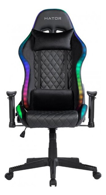 Крісло для геймерів Hator Darkside RGB Black (HTC-918) фото №2
