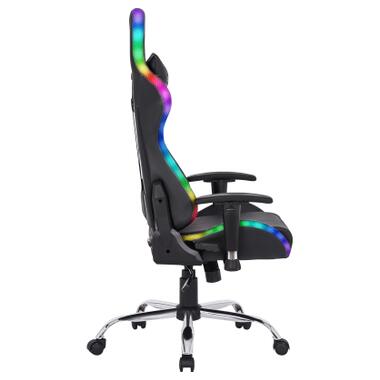 Крісло ігрове Defender Ultimate, 60мм, Клас 3, RGB ПУ, Black (64355) фото №4