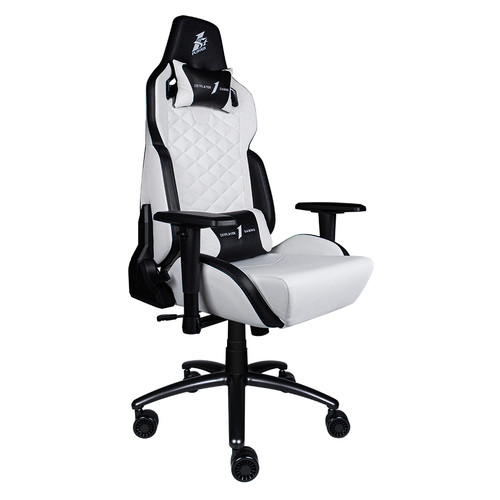 Кресло для геймеров 1stPlayer DK2 Black-White фото №4